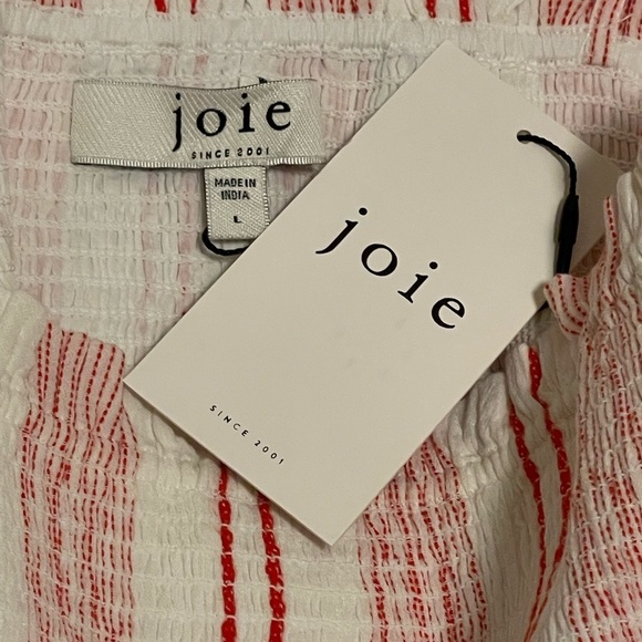 NEW Joie Jailene Striped Smocked Maxi Dress - Picture 4 of 4